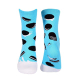 Food Crew Socks - Oreo (Light Blue) - Tale Of Socks