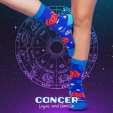 Zodiac Crew Socks - Cancer