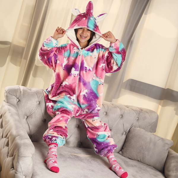 Kids' Onesies - Unicorn Onesie For Girls