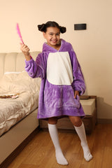Unicorn Kids Hoodie Blanket