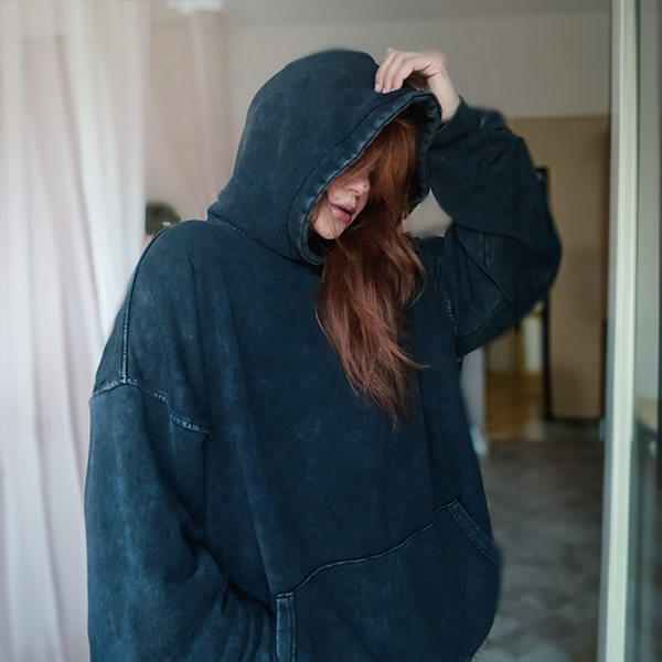 Unisex Hoodie - Acid Washed