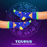 Zodiac Crew Socks - Taurus
