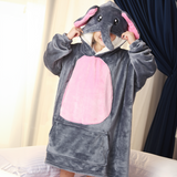 Kids Hoodie Blanket -Elephant