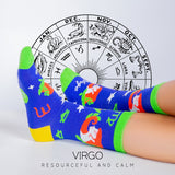 Zodiac Crew Socks - Virgo