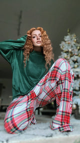 Women Plaids Pajama