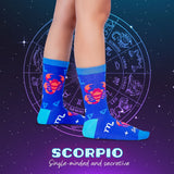 Zodiac Crew Socks - Scorpio