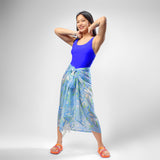 Striped Wrap - Cover Up