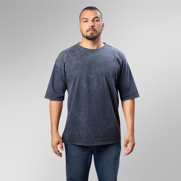 "Washed Grey " Over-Sized Tee