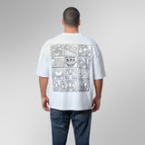 "Keith Haring" Over-Sized Tee