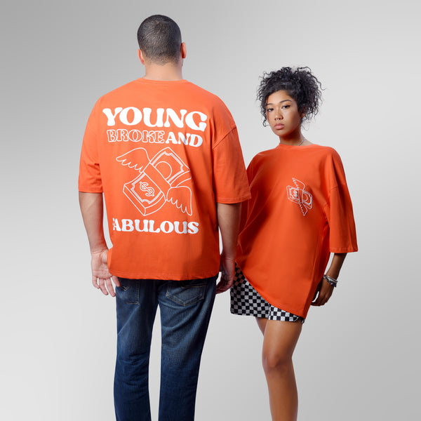 "Flying Dollar" Over-Sized Tee