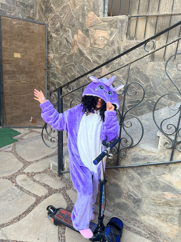 Kids' Onesies -Lavender Unicorn Onesi For Girls
