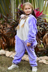 Lavender Unicorn kids Onesie