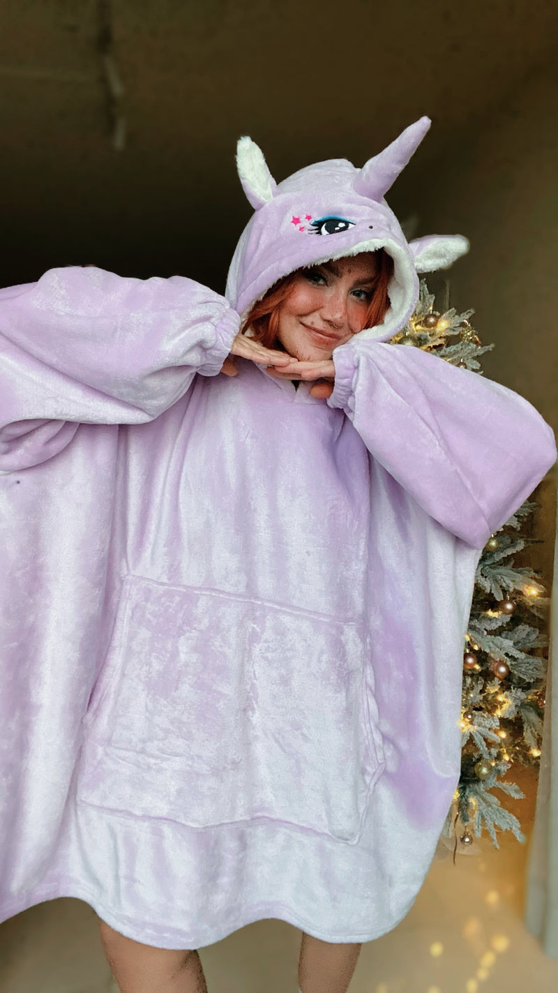 Unicorn Hoodie Blanket