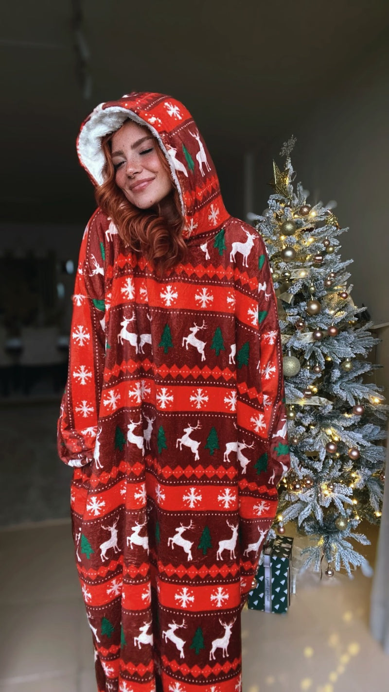Hoodie Blanket - Christmas Hoodie blanket