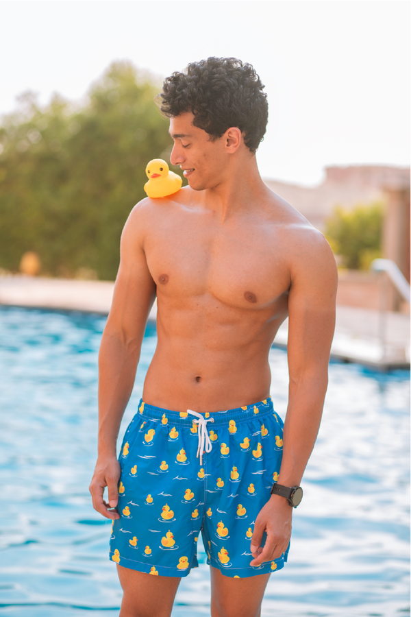 Swim Short - Swimming Ducks - Tale Of Socks