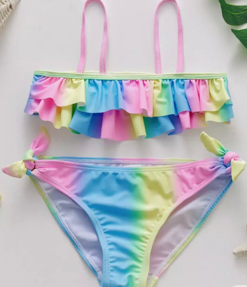 Tie Die - Bikini Swimwear For Girls - Tale Of Socks
