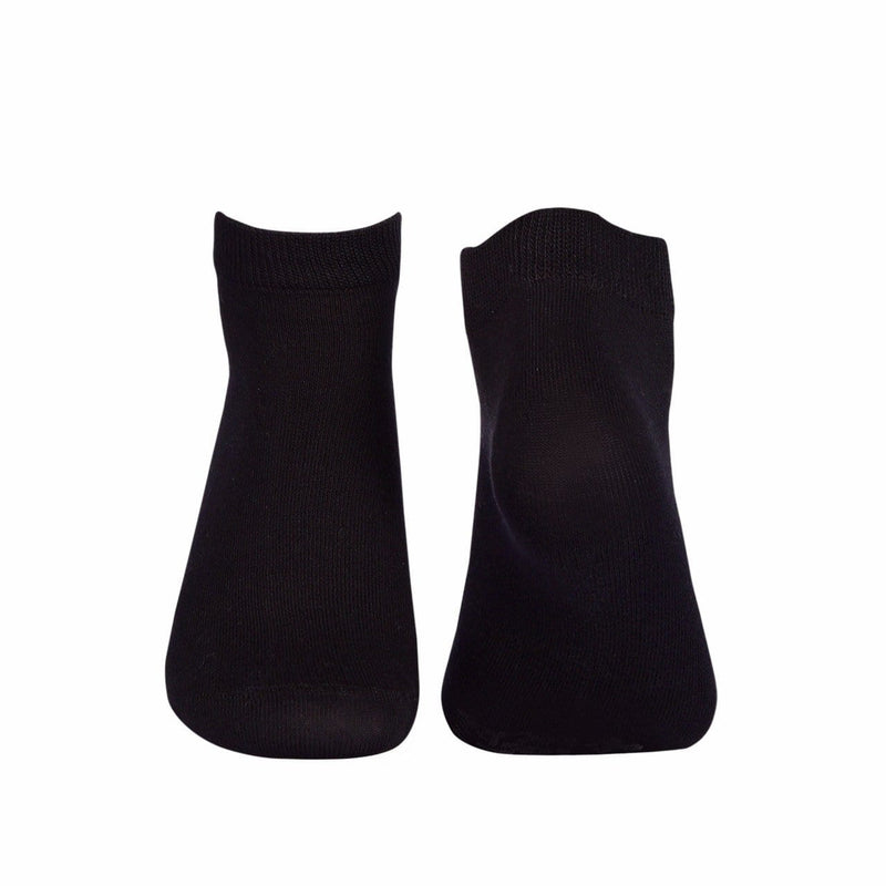 Plain Ankle/Low Cut Socks - Black - Tale Of Socks
