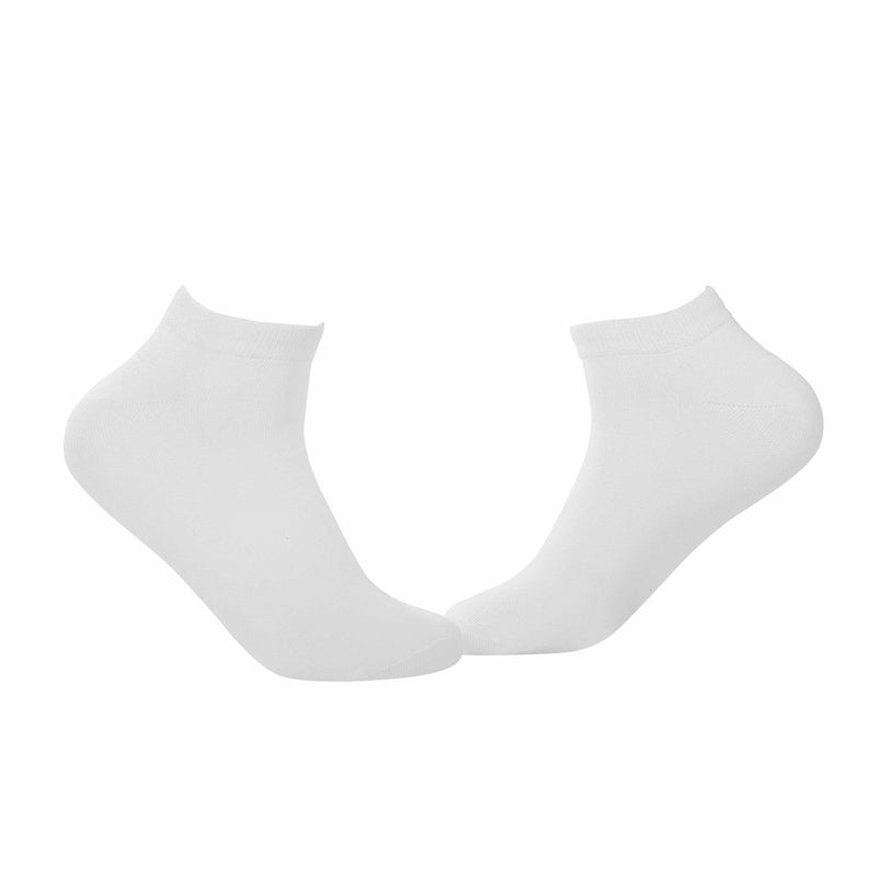 Plain Ankle/Low Cut Socks - White - Tale Of Socks