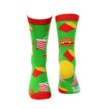 Food Crew Socks - Burger - Tale Of Socks