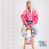 Geometric Crew Socks - Memphis - Tale Of Socks
