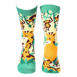 Jungle Crew Socks - Giraffe & Monkey - Tale Of Socks