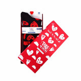 Love Is In The Air - Crew Socks - Black - Tale Of Socks