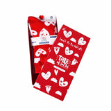 Love Is In The Air - Crew Socks - Red - Tale Of Socks