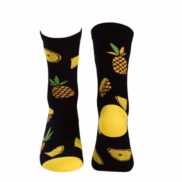 Fruit Crew Socks - Pineapple - Tale Of Socks