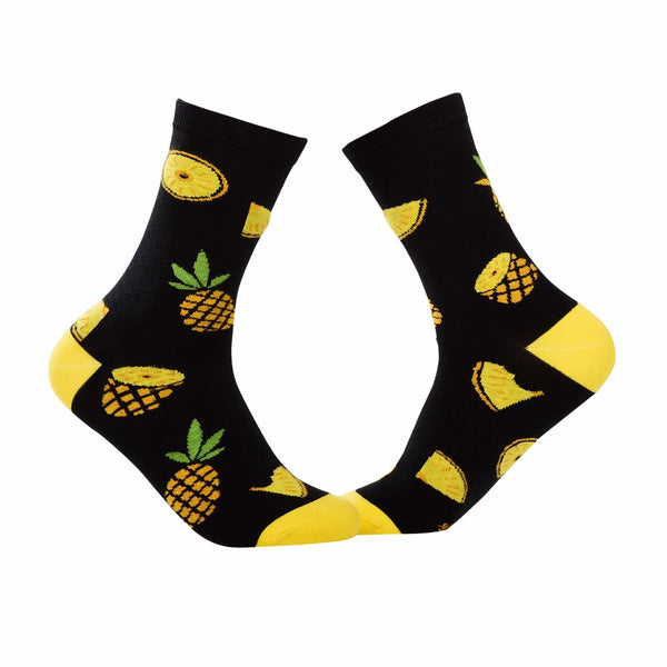 Fruit Crew Socks - Pineapple - Tale Of Socks