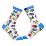 Pet Lovers Crew Socks - Dancing Dogs - Tale Of Socks