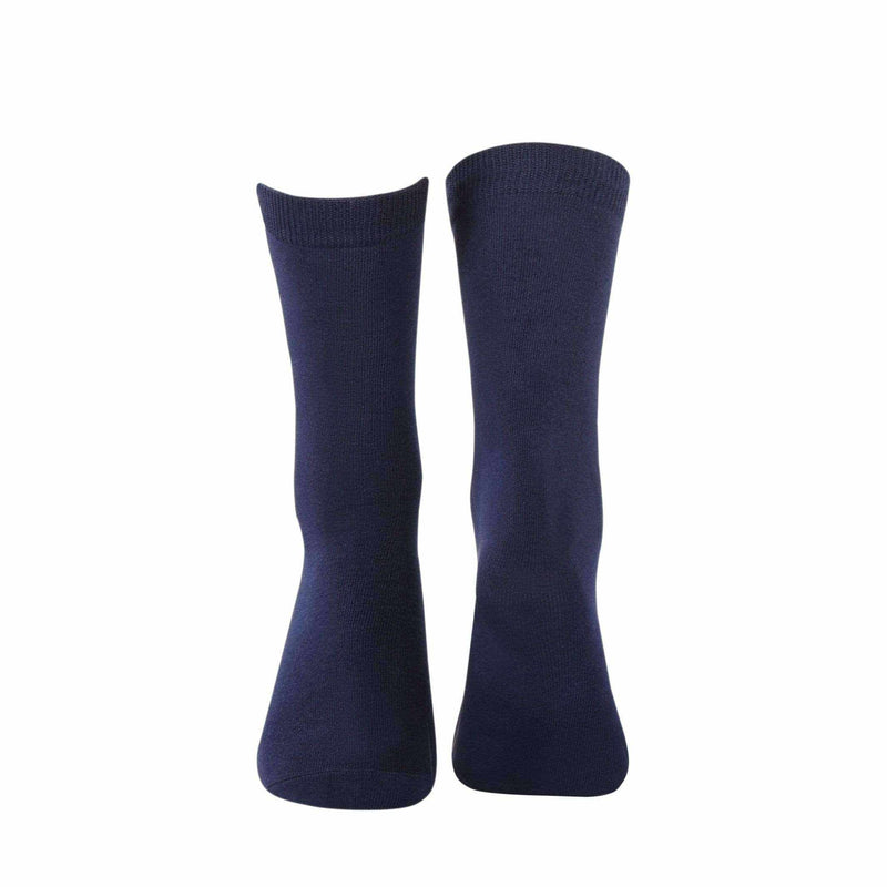 Plain Crew Socks - Navy - Tale Of Socks