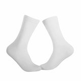 Plain Crew Socks - White - Tale Of Socks