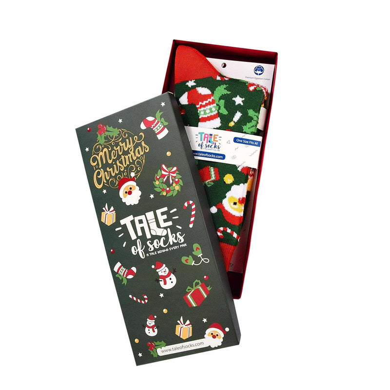 Special Edition Christmas Crew Socks Gift Box - Tale Of Socks