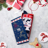 Special Edition Christmas Crew Socks Gift Box - Christmas Tree & Deers - Tale Of Socks