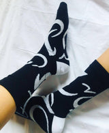 Special Edition: Ramadan's Arabic Letters Calligraphy (رمضان يجمعنا) - Crew Socks - Tale Of Socks