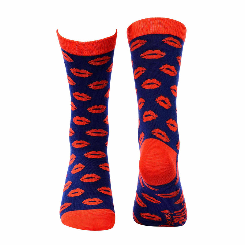 Special Edition Crew Socks - Kisses - Tale Of Socks
