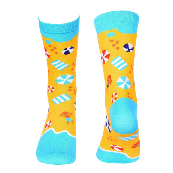 Travel Crew Socks - Beach - Tale Of Socks