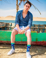 Travel Crew Socks - Sailing - Tale Of Socks