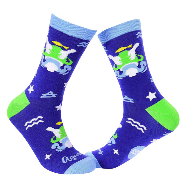 Zodiac Crew Socks - Aquarius - Tale Of Socks