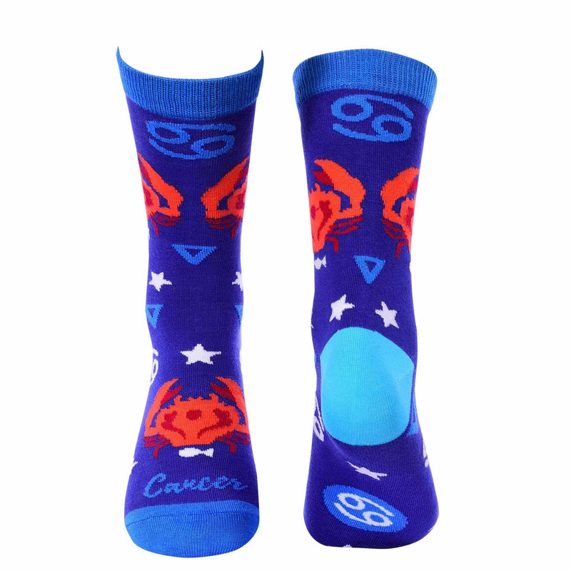 Zodiac Crew Socks - Cancer - Tale Of Socks