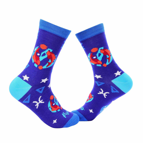 Zodiac Crew Socks - Pisces - Tale Of Socks