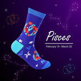 Zodiac Crew Socks - Pisces - Tale Of Socks