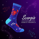 Zodiac Crew Socks - Scorpio - Tale Of Socks