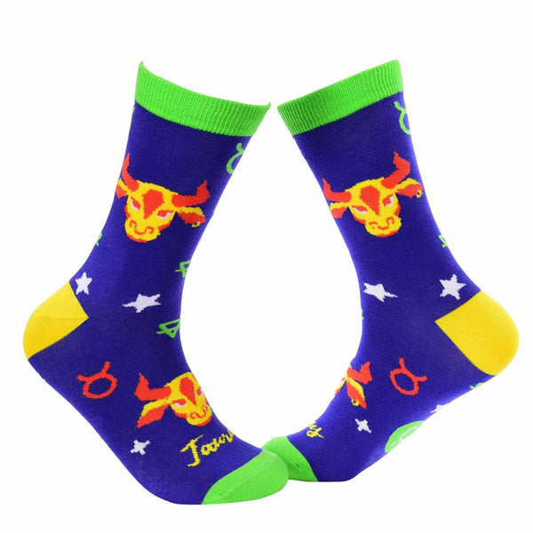 Zodiac Crew Socks - Taurus - Tale Of Socks