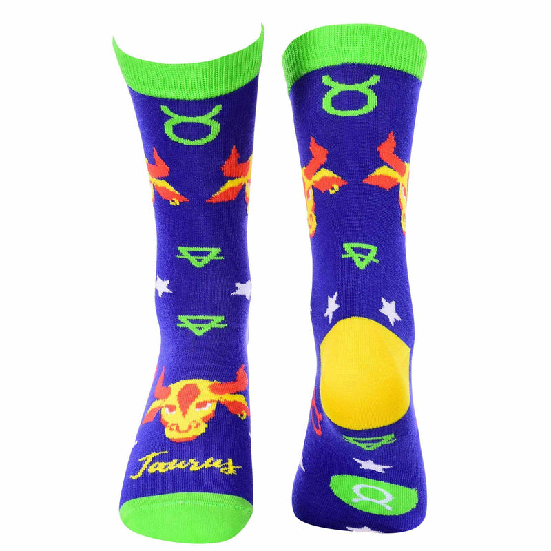 Zodiac Crew Socks - Taurus - Tale Of Socks