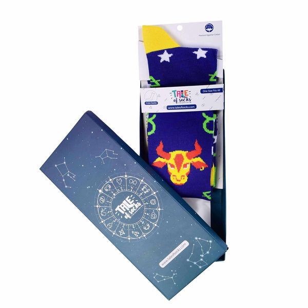 Zodiac Crew Socks - Taurus - Tale Of Socks