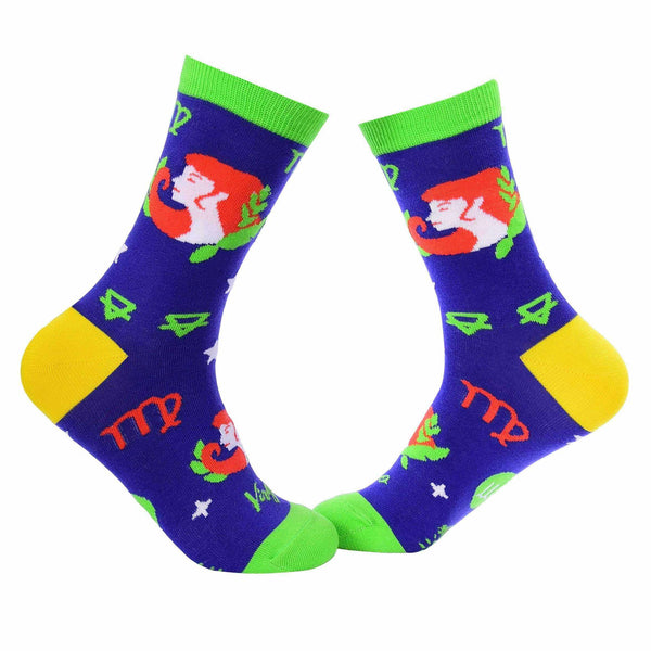 Zodiac Crew Socks - Virgo - Tale Of Socks