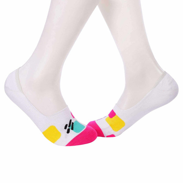 Geometric Invisible/Secret Socks - Memphis - Tale Of Socks