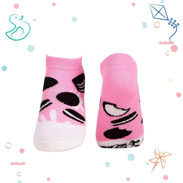 Kids Collection - Ankle Socks - Oreos - Pink - Tale Of Socks