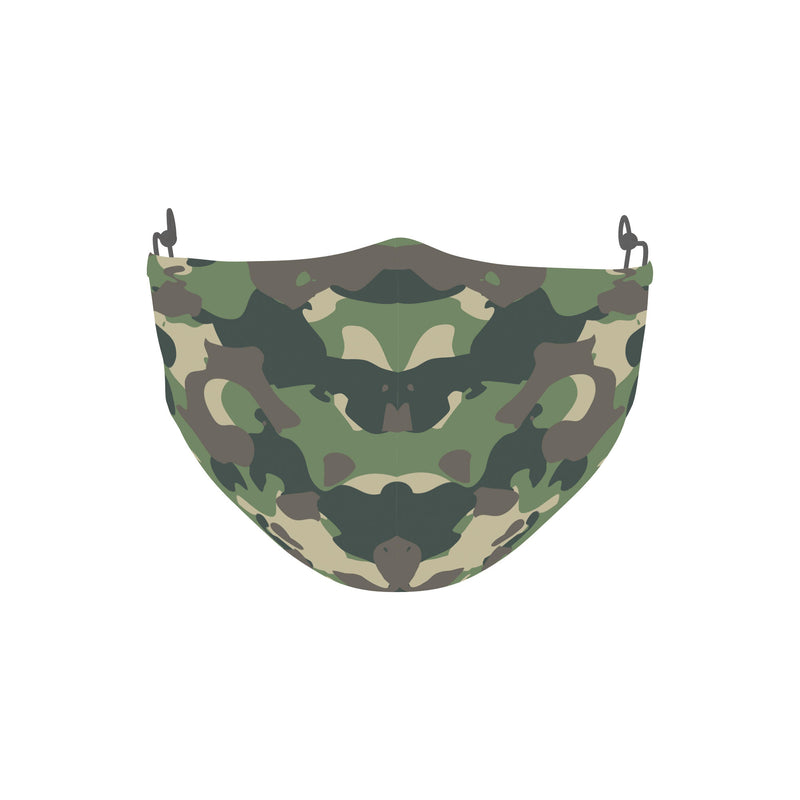 Camouflage Fabric Face Mask - Khaki - Tale Of Socks